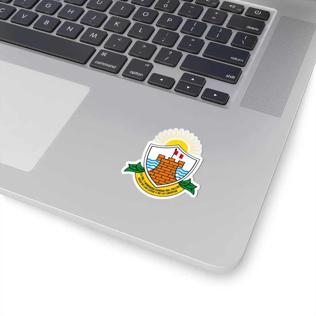 Escudo Callao (Peru) (Coat of Arms) STICKER Vinyl Kiss-Cut Decal - The Sticker Space