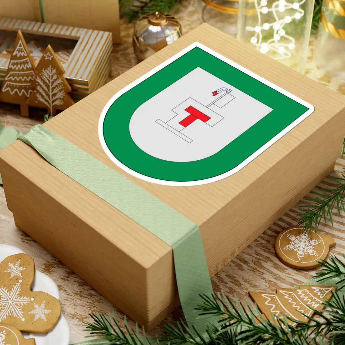 Escudo Calpan (Mexico) (Coat of Arms) STICKER Vinyl Kiss-Cut Decal - The Sticker Space