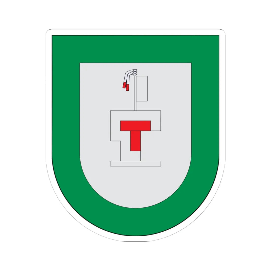 Escudo Calpan (Mexico) (Coat of Arms) STICKER Vinyl Kiss-Cut Decal - The Sticker Space