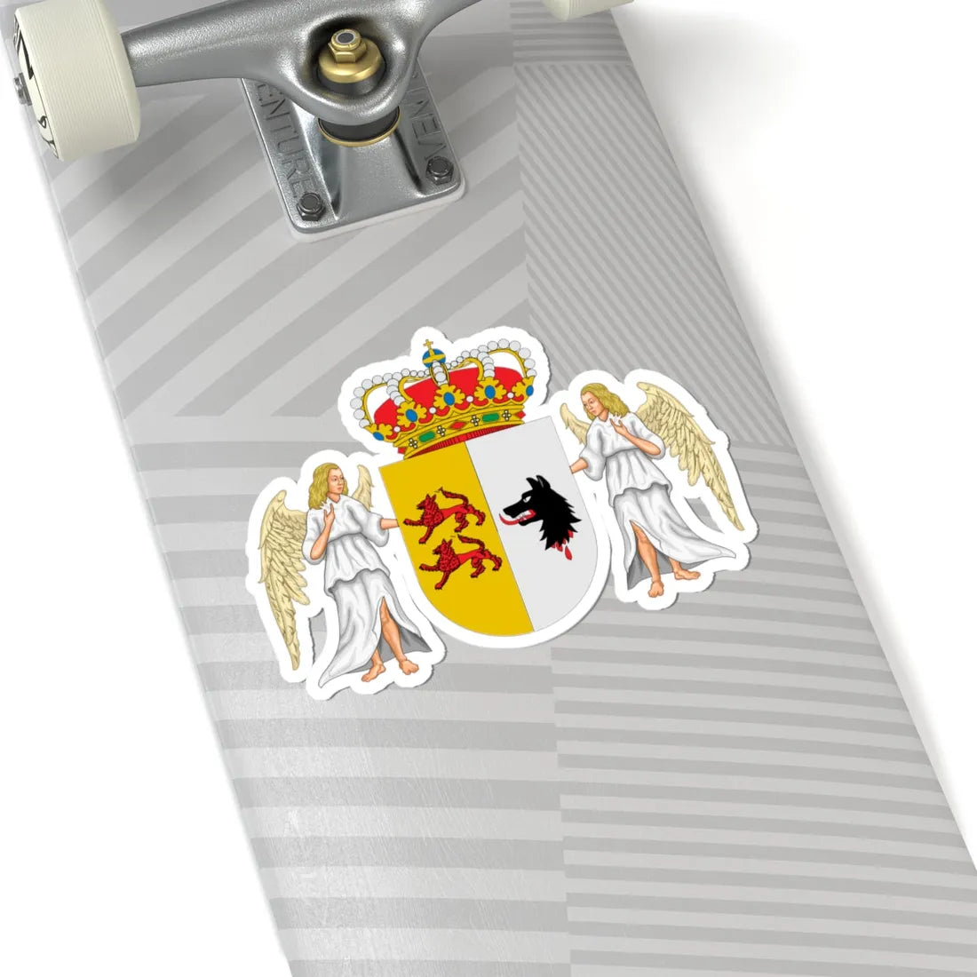 Escudo Casa de Osorio de Moscoso (Portugal) (Coat of Arms) STICKER Vinyl Kiss-Cut Decal - The Sticker Space