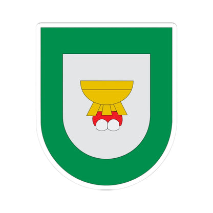 Escudo Caxhuacán (Mexico) (Coat of Arms) STICKER Vinyl Kiss-Cut Decal 3 Inch White - The Sticker Space