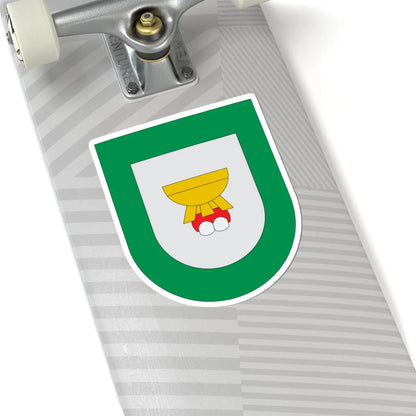 Escudo Caxhuacán (Mexico) (Coat of Arms) STICKER Vinyl Kiss-Cut Decal - The Sticker Space