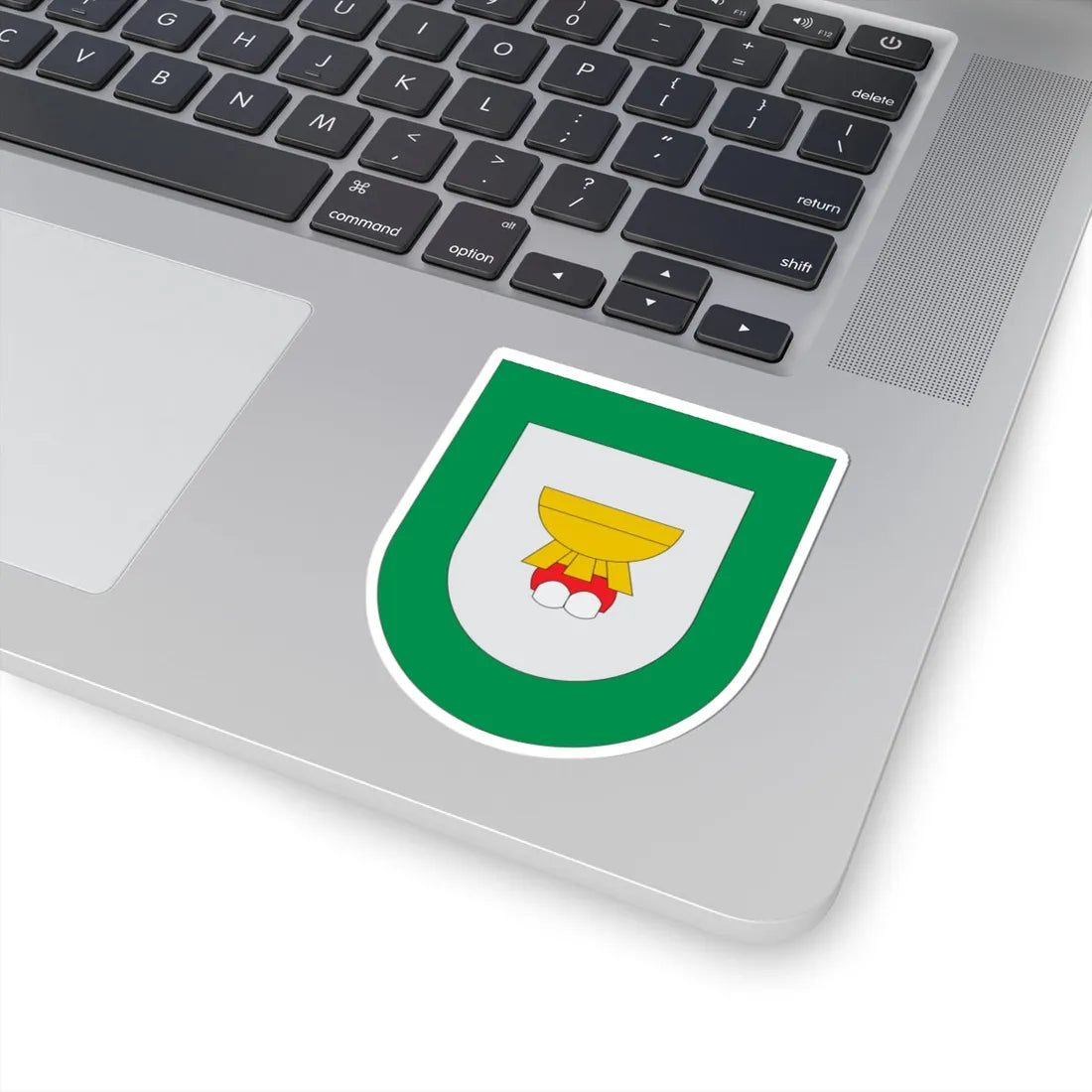 Escudo Caxhuacán (Mexico) (Coat of Arms) STICKER Vinyl Kiss-Cut Decal - The Sticker Space