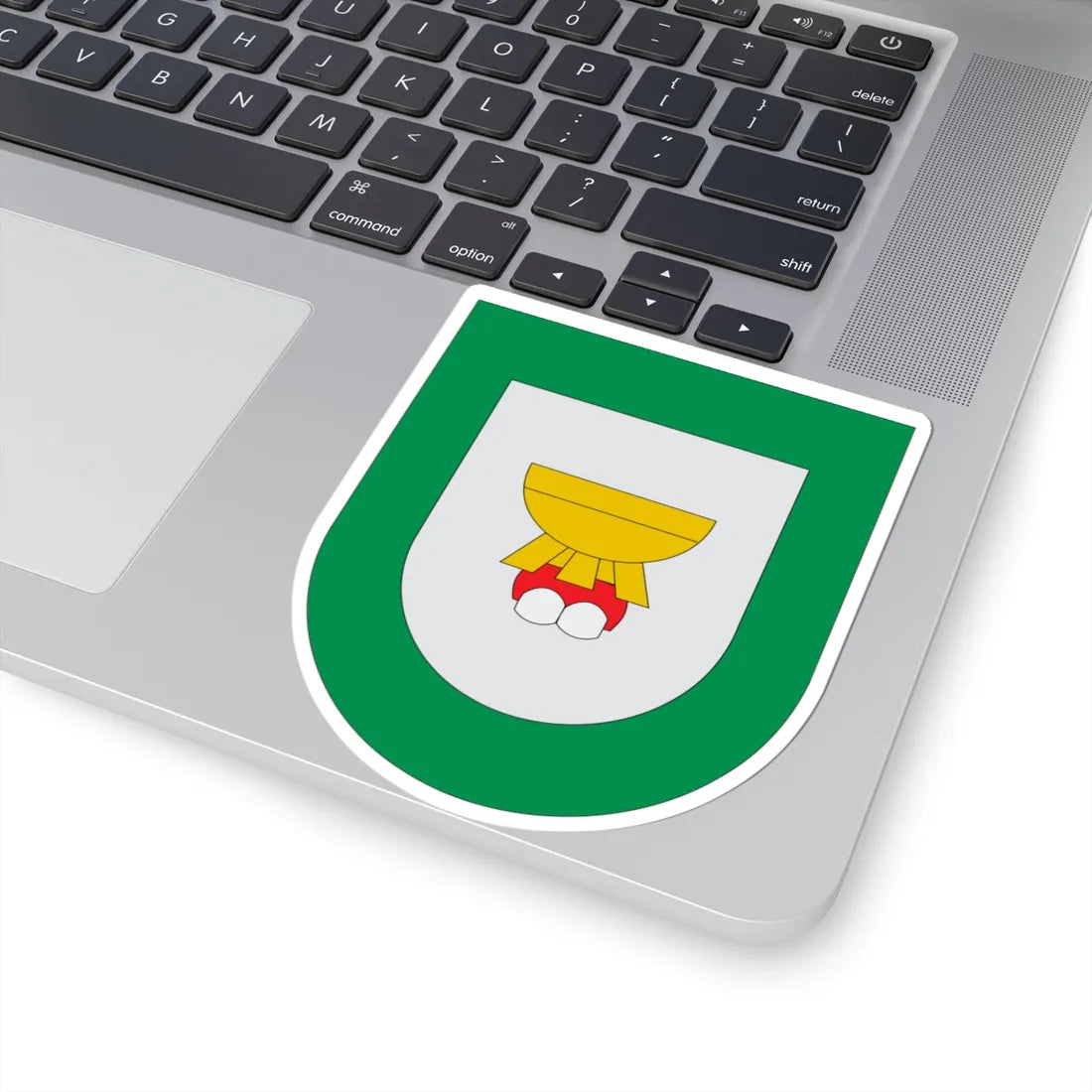 Escudo Caxhuacán (Mexico) (Coat of Arms) STICKER Vinyl Kiss-Cut Decal - The Sticker Space