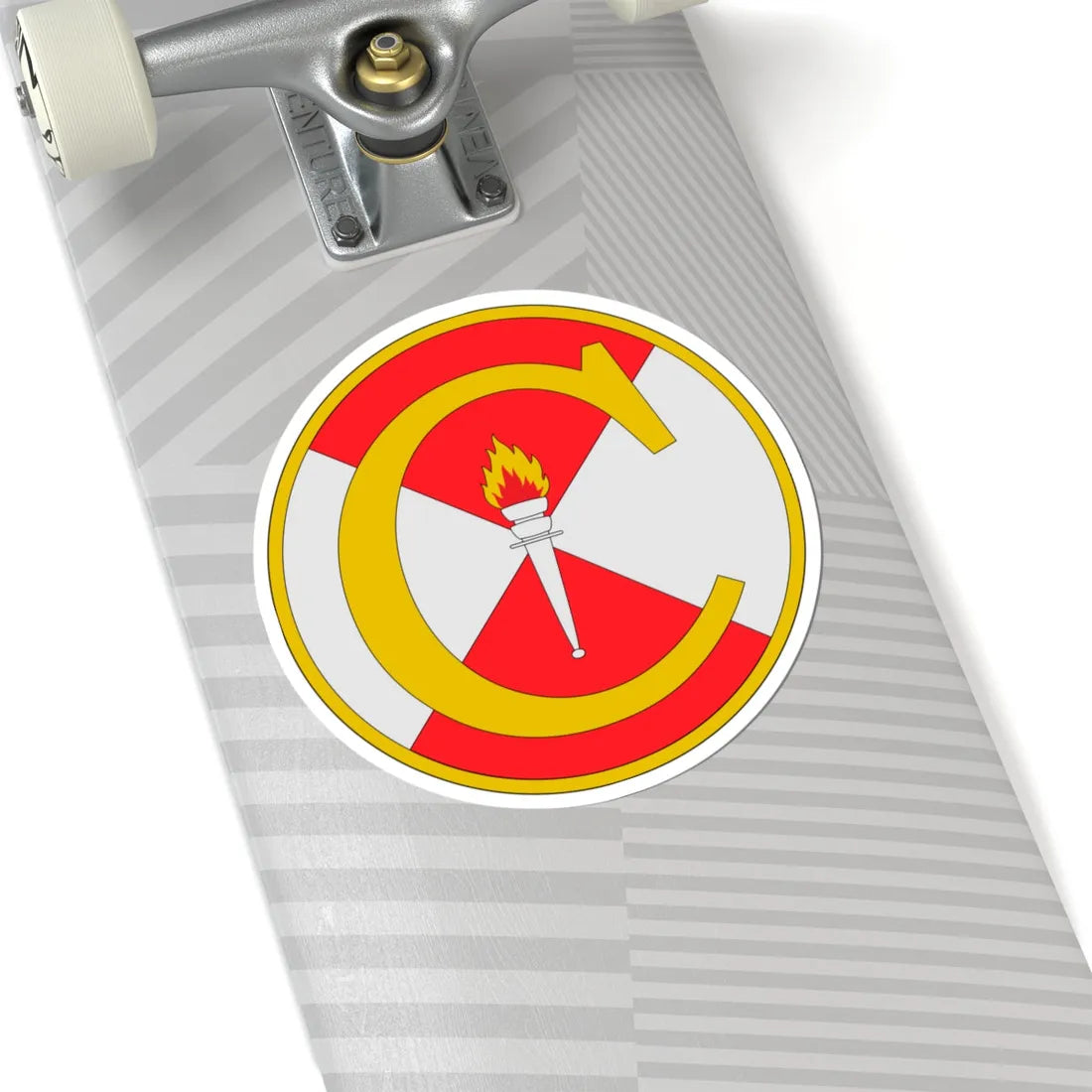 Escudo Centro de Educacion Militar-Colombia (Colombia) (Coat of Arms) STICKER Vinyl Kiss-Cut Decal - The Sticker Space