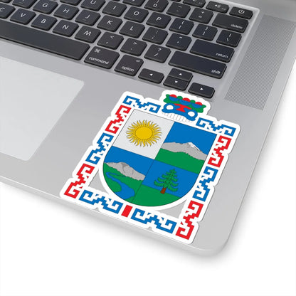 Escudo Chalchicomula de Sesma (Mexico) (Coat of Arms) STICKER Vinyl Kiss-Cut Decal - The Sticker Space