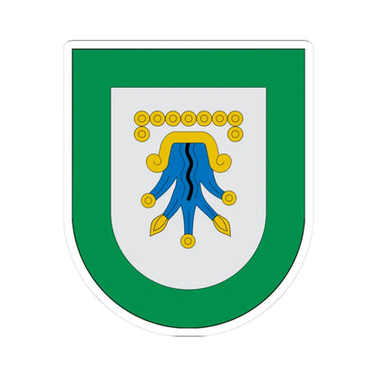 Escudo Chignahuapan (Mexico) (Coat of Arms) STICKER Vinyl Kiss-Cut Decal 3 Inch White - The Sticker Space