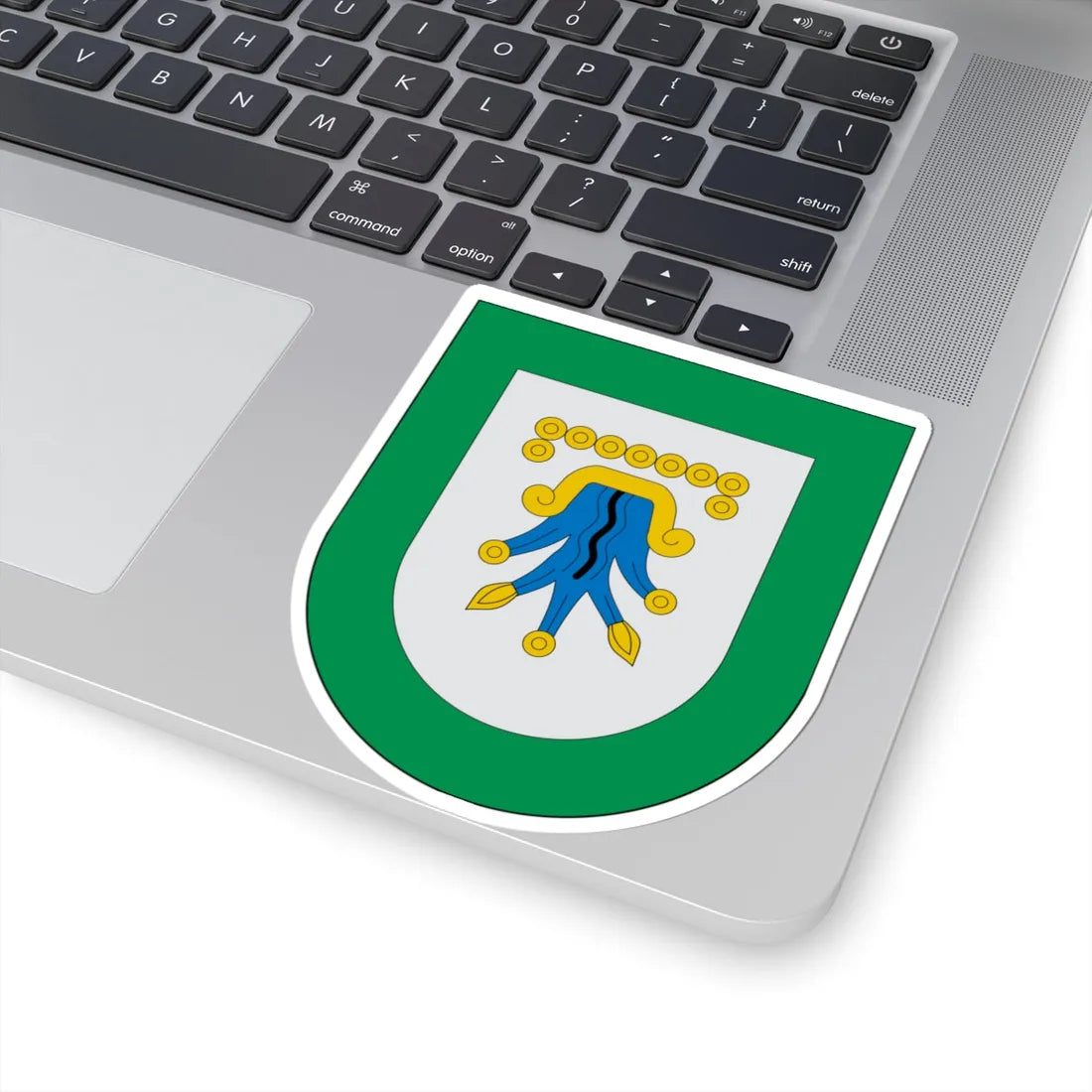 Escudo Chignahuapan (Mexico) (Coat of Arms) STICKER Vinyl Kiss-Cut Decal - The Sticker Space