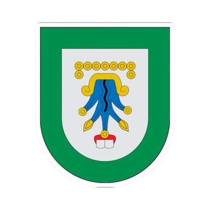 Escudo Chignautla (Mexico) (Coat of Arms) STICKER Vinyl Kiss-Cut Decal 2 Inch White - The Sticker Space