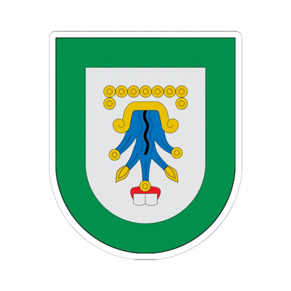 Escudo Chignautla (Mexico) (Coat of Arms) STICKER Vinyl Kiss-Cut Decal 6 Inch White - The Sticker Space