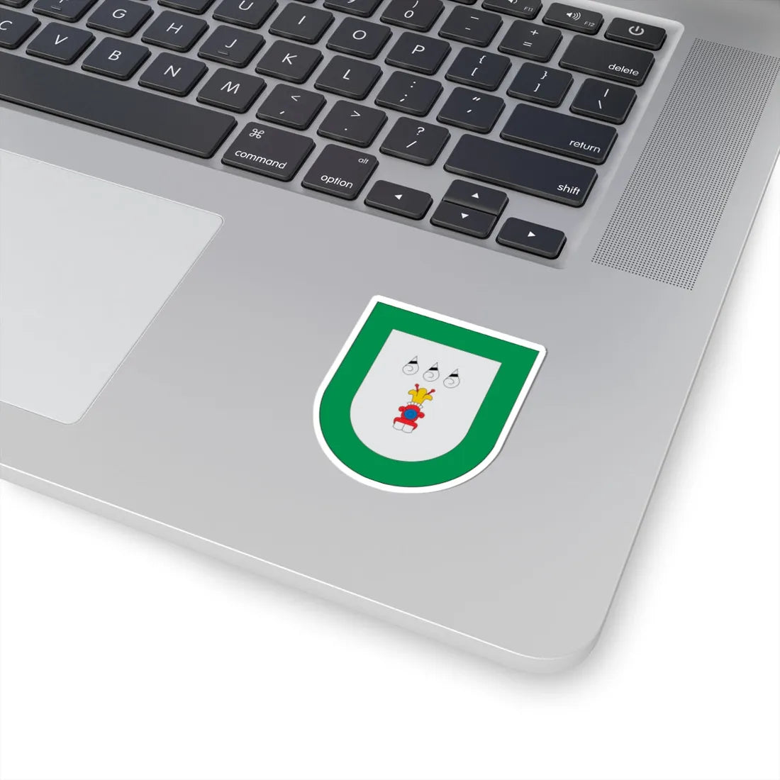 Escudo Chila de las Flores (Mexico) (Coat of Arms) STICKER Vinyl Kiss-Cut Decal - The Sticker Space