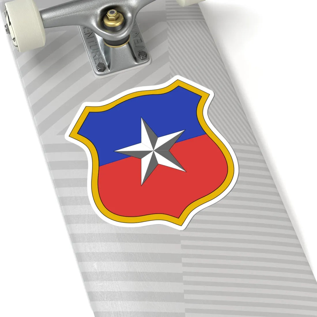 Escudo chile2 (Chile) (Coat of Arms) STICKER Vinyl Kiss-Cut Decal - The Sticker Space