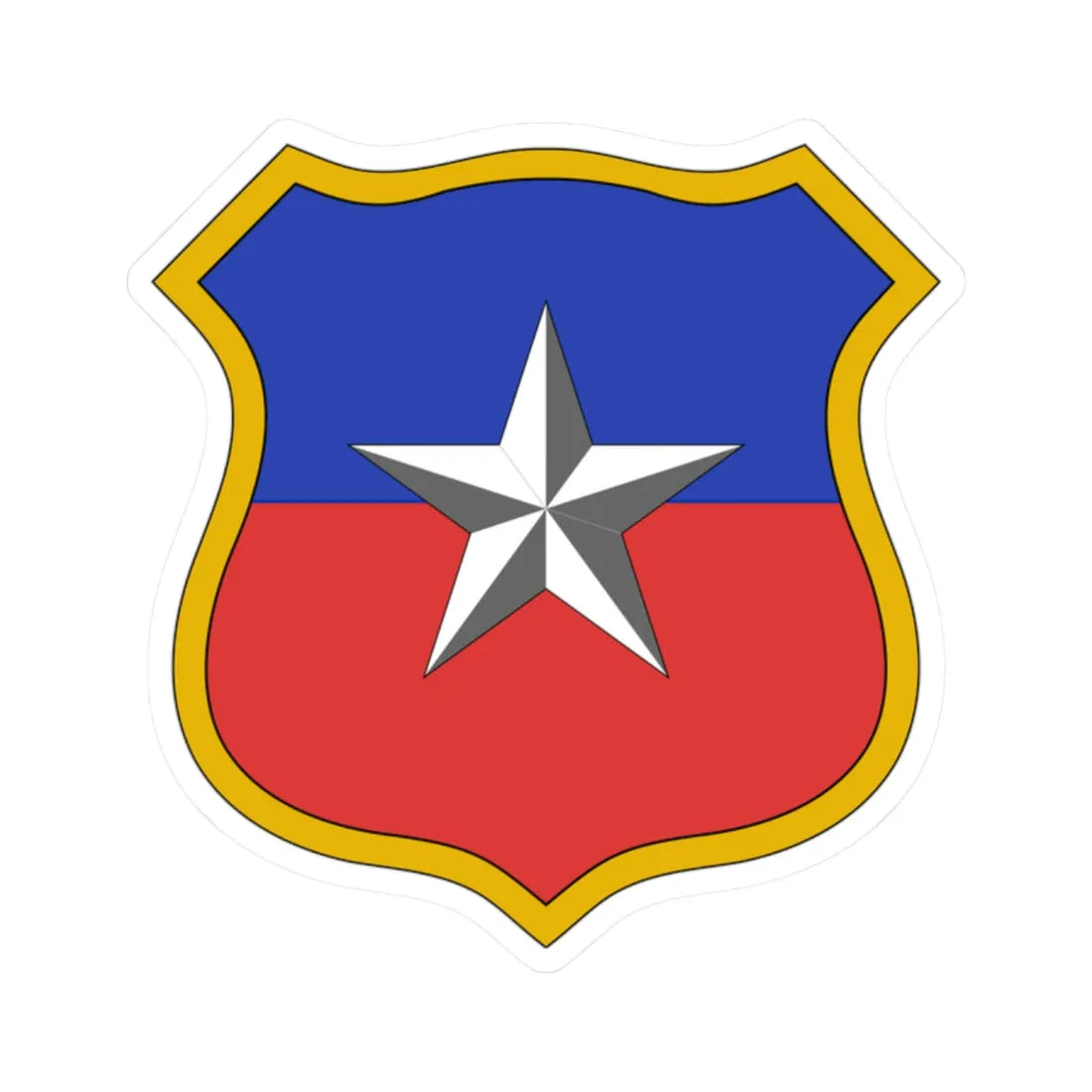 Escudo chile2 (Chile) (Coat of Arms) STICKER Vinyl Kiss-Cut Decal - The Sticker Space