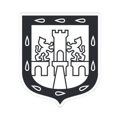 ESCUDO CIUDAD DE MEXICO (Costa Rica) (Coat of Arms) STICKER Vinyl Kiss-Cut Decal - The Sticker Space