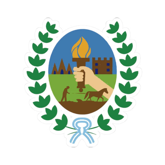 Escudo ciudad de Reconquista Santa Fe (Argentina) (Coat of Arms) STICKER Vinyl Kiss-Cut Decal 2 Inch White - The Sticker Space