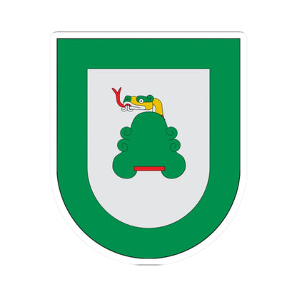 Escudo Coatepec (Mexico) (Coat of Arms) STICKER Vinyl Kiss-Cut Decal 2 Inch White - The Sticker Space