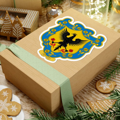 Escudo Colonial de Bogotá (Colombia) (Coat of Arms) STICKER Vinyl Kiss-Cut Decal - The Sticker Space