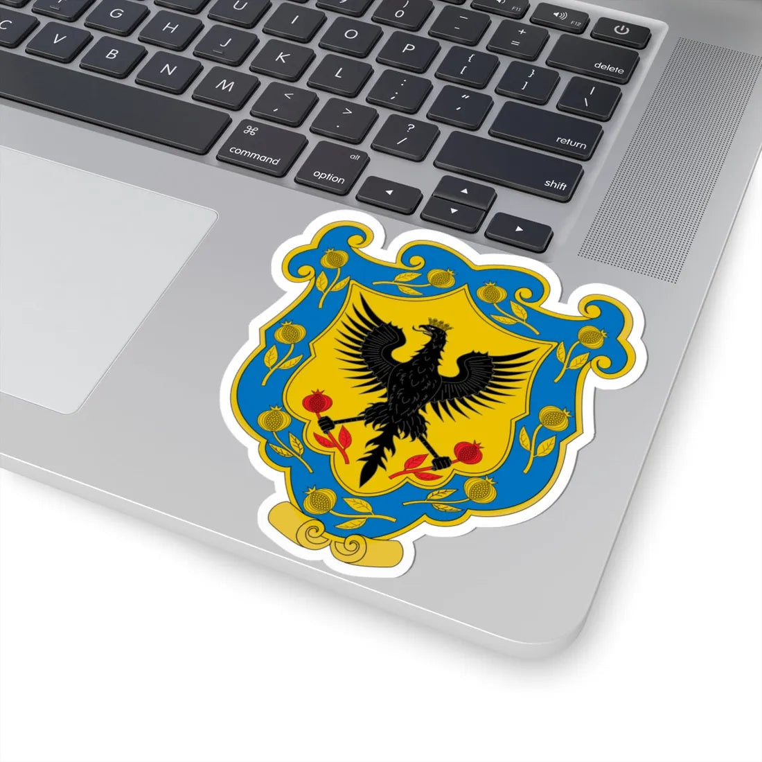Escudo Colonial de Bogotá (Colombia) (Coat of Arms) STICKER Vinyl Kiss-Cut Decal - The Sticker Space