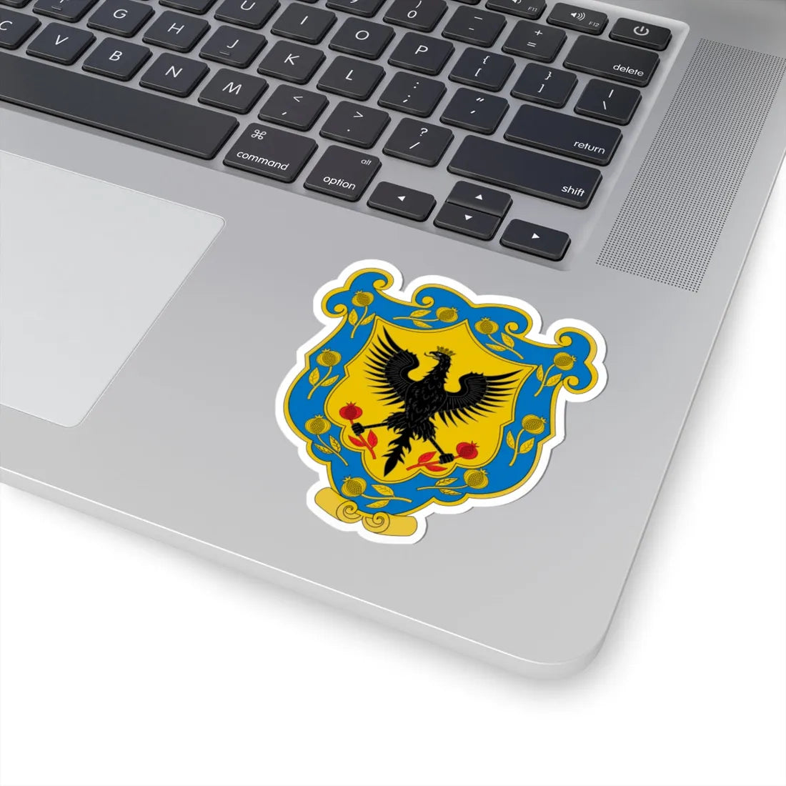 Escudo Colonial de Bogotá (Colombia) (Coat of Arms) STICKER Vinyl Kiss-Cut Decal - The Sticker Space