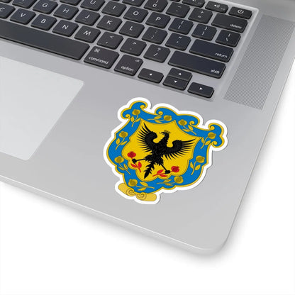 Escudo Colonial de Bogotá (Colombia) (Coat of Arms) STICKER Vinyl Kiss-Cut Decal - The Sticker Space