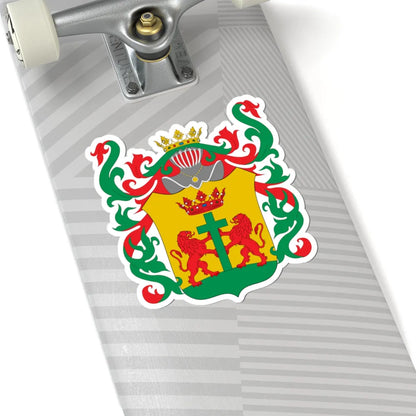 Escudo colonial de Cartagena de Indias (Colombia) (Coat of Arms) STICKER Vinyl Kiss-Cut Decal - The Sticker Space