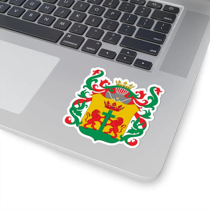 Escudo colonial de Cartagena de Indias (Colombia) (Coat of Arms) STICKER Vinyl Kiss-Cut Decal - The Sticker Space
