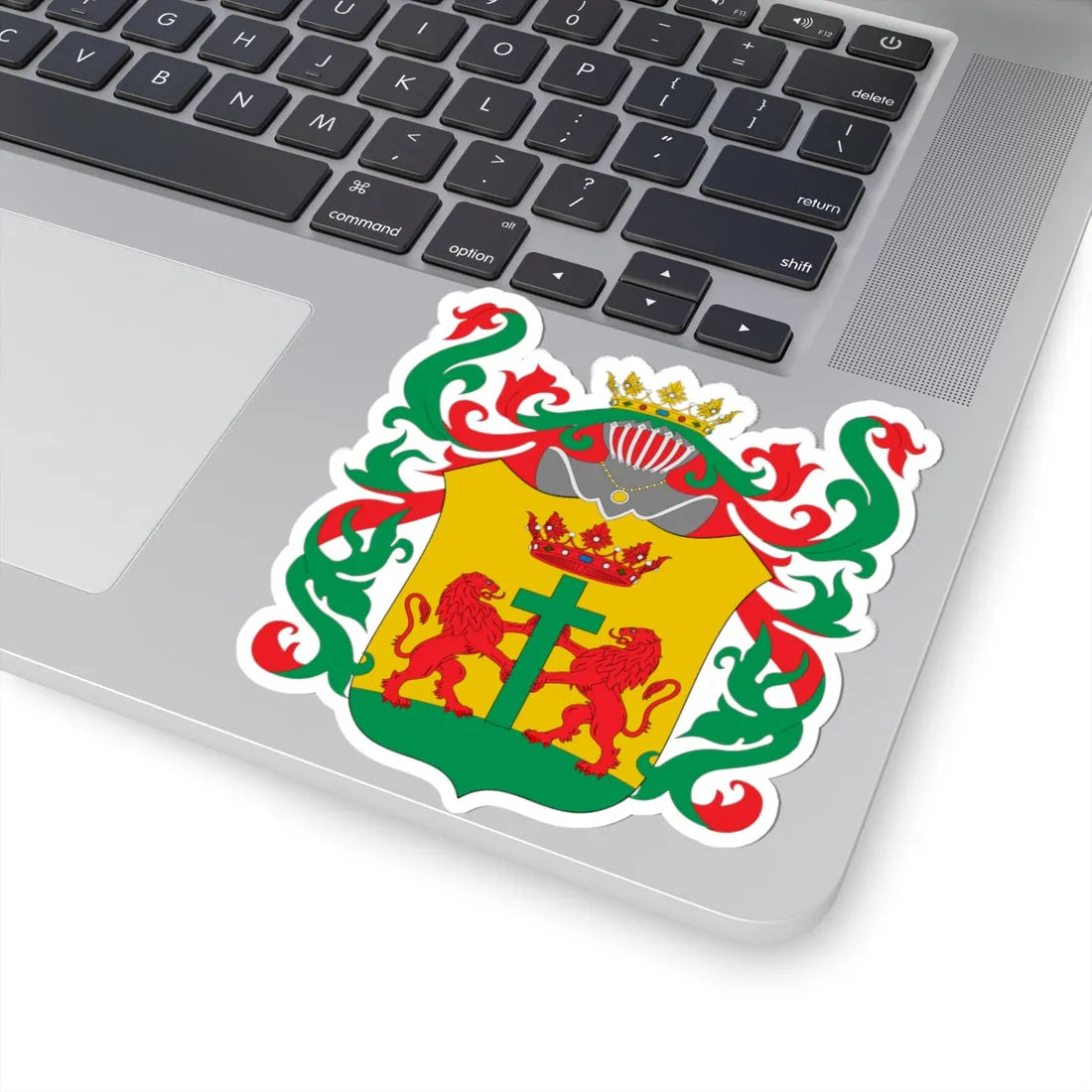 Escudo colonial de Cartagena de Indias (Colombia) (Coat of Arms) STICKER Vinyl Kiss-Cut Decal - The Sticker Space