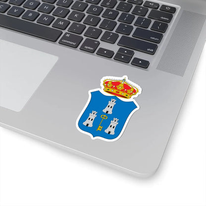 Escudo Colonial de La Habana (Cuba) (Coat of Arms) STICKER Vinyl Kiss-Cut Decal - The Sticker Space