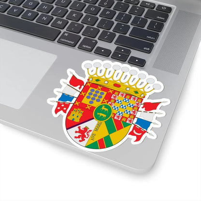Escudo Condado de Santiago (Costa Rica) (Coat of Arms) STICKER Vinyl Kiss-Cut Decal - The Sticker Space