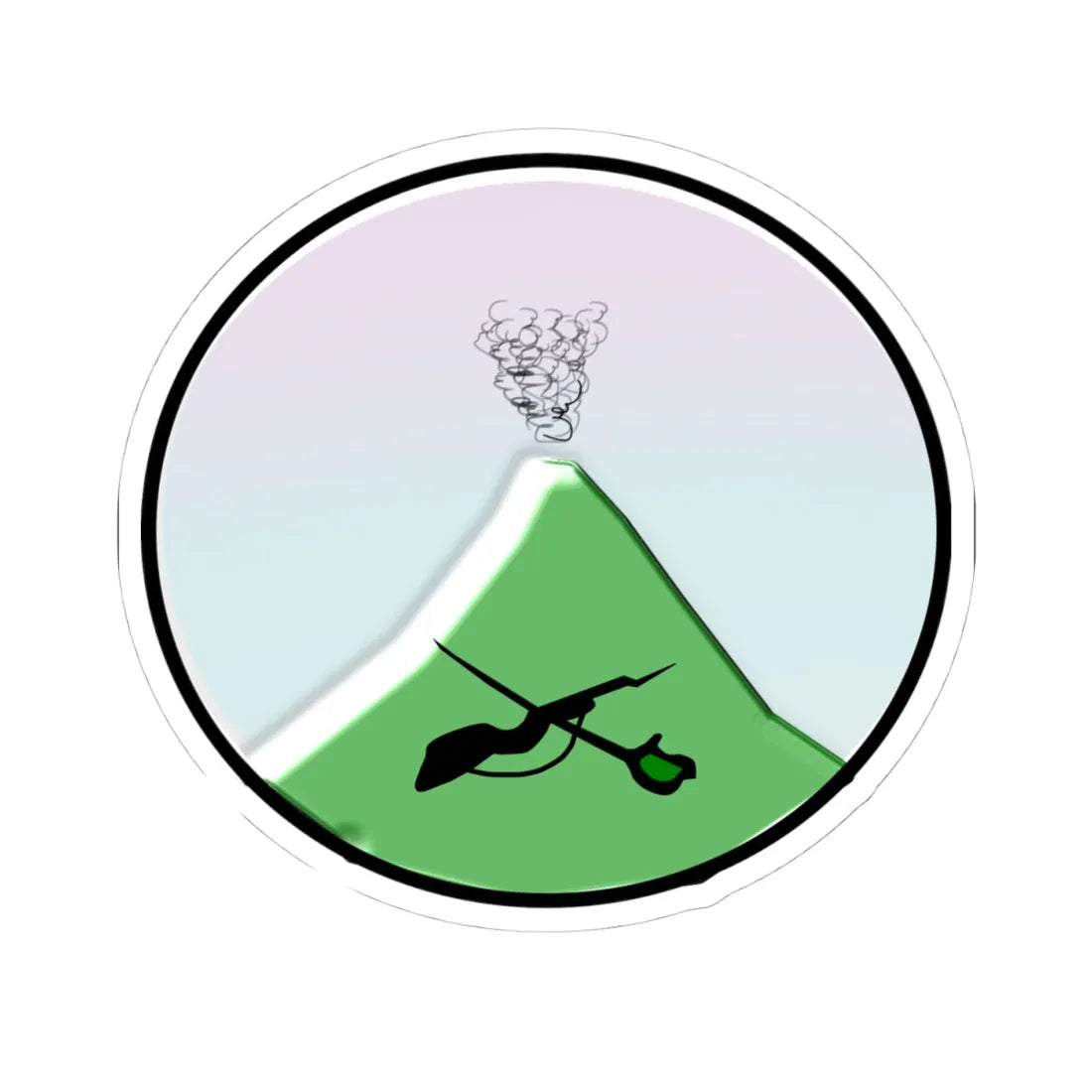 Escudo Consaca Nariño (Colombia) (Coat of Arms) STICKER Vinyl Kiss-Cut Decal 4 Inch White - The Sticker Space