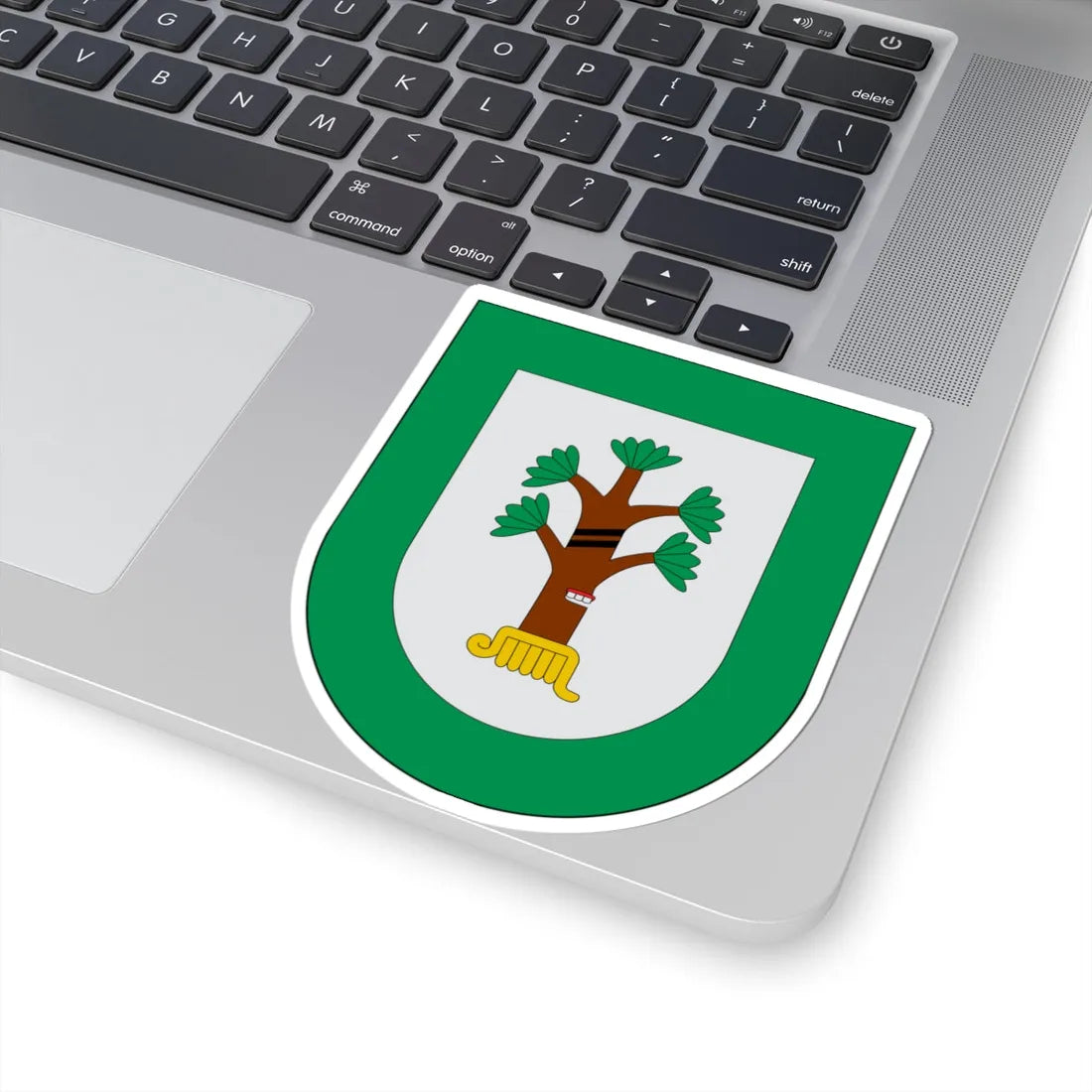 Escudo Cuapiaxtla de Madero (Mexico) (Coat of Arms) STICKER Vinyl Kiss-Cut Decal - The Sticker Space