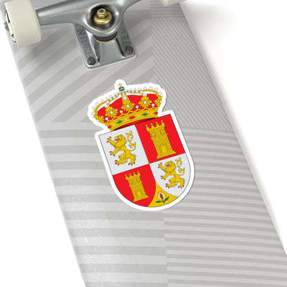 Escudo Cuautlancingo (Costa Rica) (Coat of Arms) STICKER Vinyl Kiss-Cut Decal - The Sticker Space