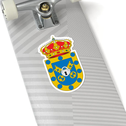 Escudo de A Mezquita (Spain) (Coat of Arms) STICKER Vinyl Kiss-Cut Decal - The Sticker Space