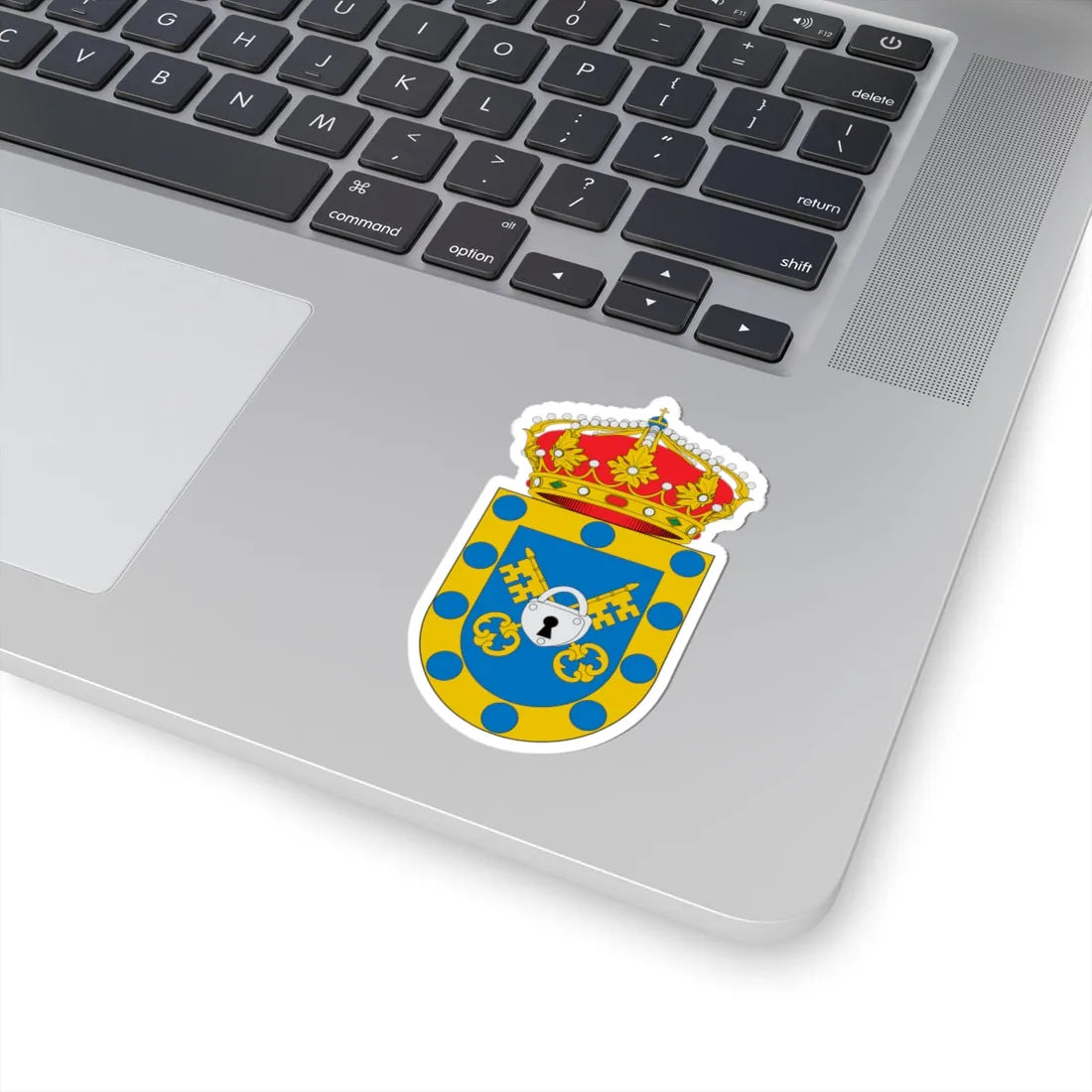 Escudo de A Mezquita (Spain) (Coat of Arms) STICKER Vinyl Kiss-Cut Decal - The Sticker Space