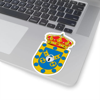 Escudo de A Mezquita (Spain) (Coat of Arms) STICKER Vinyl Kiss-Cut Decal - The Sticker Space