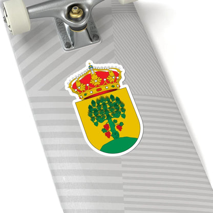 Escudo de A Pobra do Brollón (Spain) (Coat of Arms) STICKER Vinyl Kiss-Cut Decal - The Sticker Space