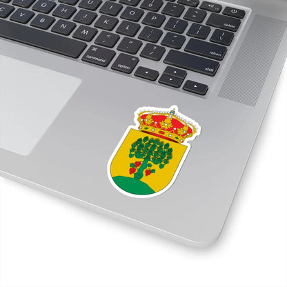 Escudo de A Pobra do Brollón (Spain) (Coat of Arms) STICKER Vinyl Kiss-Cut Decal - The Sticker Space