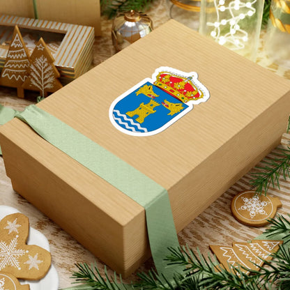 Escudo de A Porqueira (Spain) (Coat of Arms) STICKER Vinyl Kiss-Cut Decal - The Sticker Space
