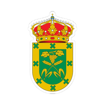 Escudo de A Teixeira (Spain) (Coat of Arms) STICKER Vinyl Kiss-Cut Decal 4 Inch White - The Sticker Space