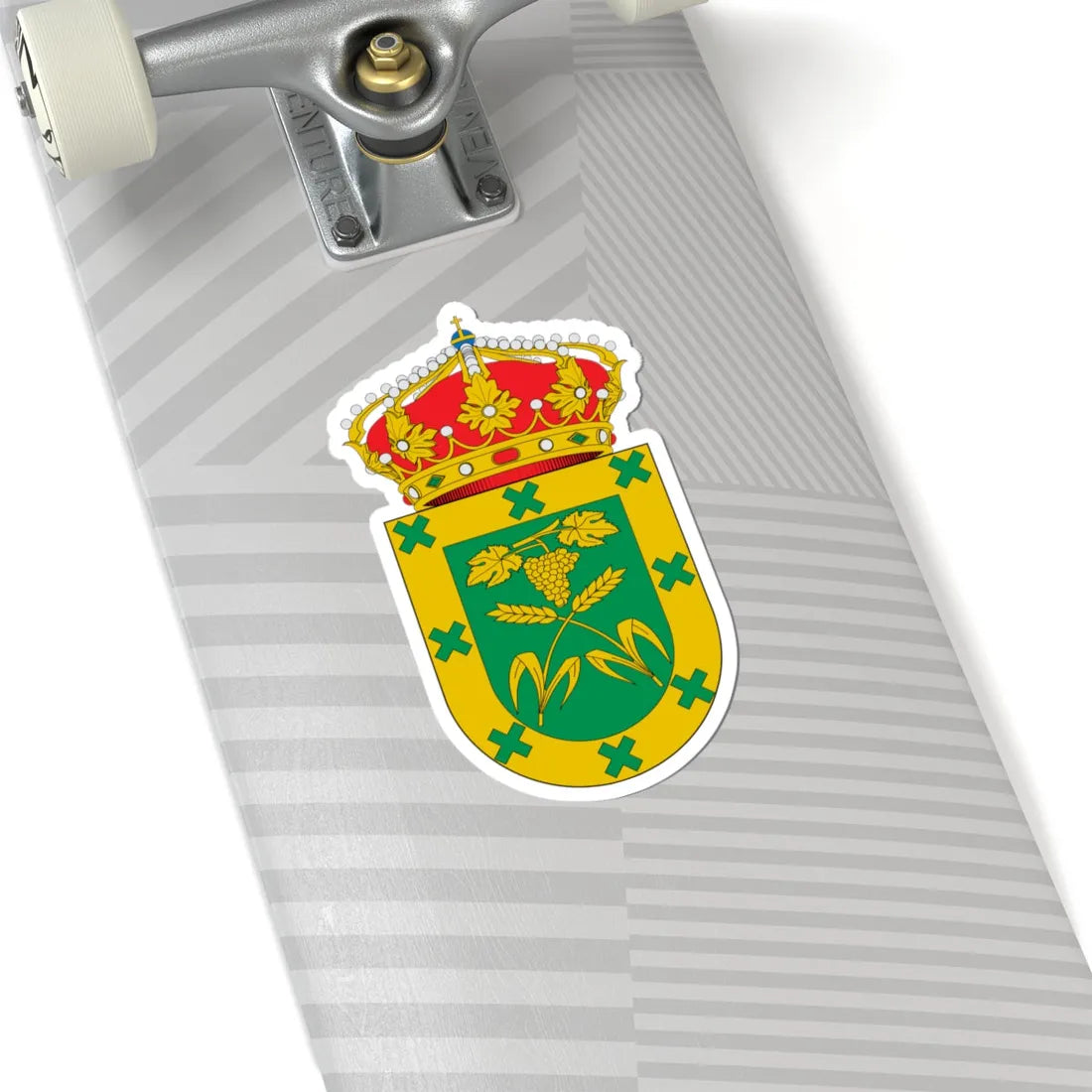 Escudo de A Teixeira (Spain) (Coat of Arms) STICKER Vinyl Kiss-Cut Decal - The Sticker Space