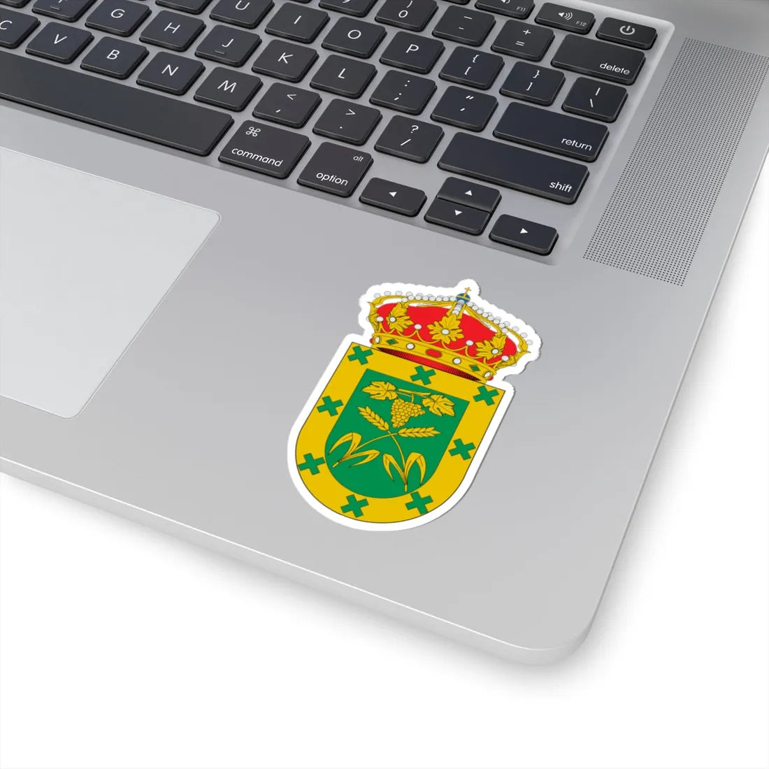 Escudo de A Teixeira (Spain) (Coat of Arms) STICKER Vinyl Kiss-Cut Decal - The Sticker Space