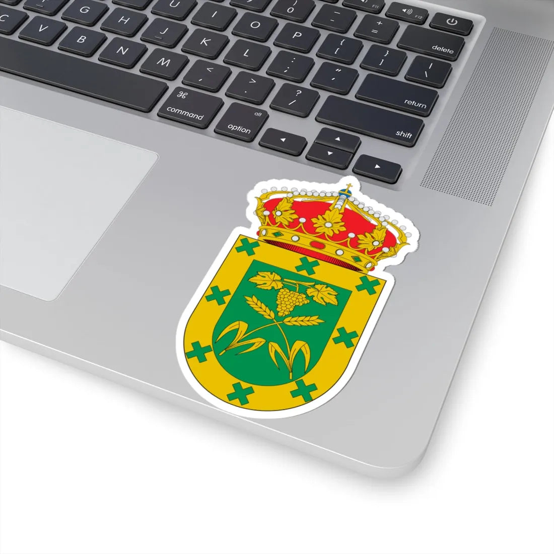 Escudo de A Teixeira (Spain) (Coat of Arms) STICKER Vinyl Kiss-Cut Decal - The Sticker Space