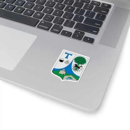 Escudo de Abadiño (Spain) (Coat of Arms) STICKER Vinyl Kiss-Cut Decal - The Sticker Space