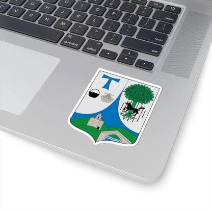 Escudo de Abadiño (Spain) (Coat of Arms) STICKER Vinyl Kiss-Cut Decal - The Sticker Space