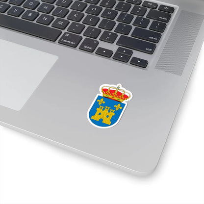 Escudo de Abadín Lugo (Spain) (Coat of Arms) STICKER Vinyl Kiss-Cut Decal - The Sticker Space