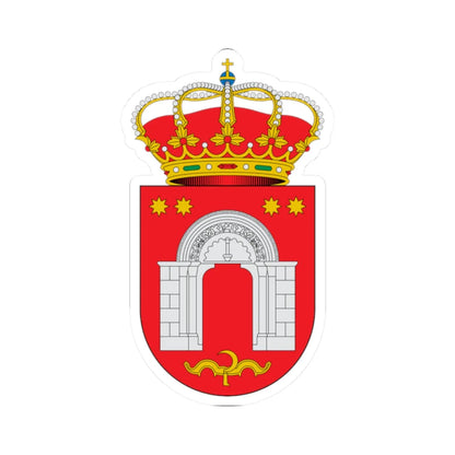 Escudo de Abajas Burgos (Spain) (Coat of Arms) STICKER Vinyl Kiss-Cut Decal 2 Inch White - The Sticker Space