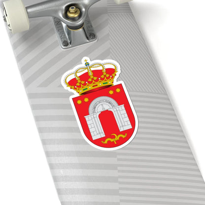 Escudo de Abajas Burgos (Spain) (Coat of Arms) STICKER Vinyl Kiss-Cut Decal - The Sticker Space
