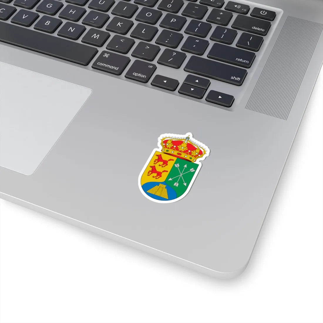 Escudo de Abarca de Campos (Spain) (Coat of Arms) STICKER Vinyl Kiss-Cut Decal - The Sticker Space