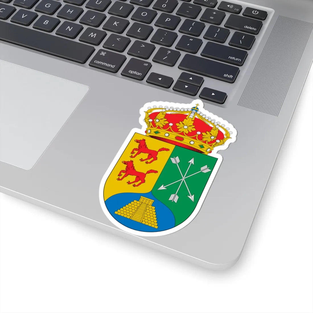 Escudo de Abarca de Campos (Spain) (Coat of Arms) STICKER Vinyl Kiss-Cut Decal - The Sticker Space