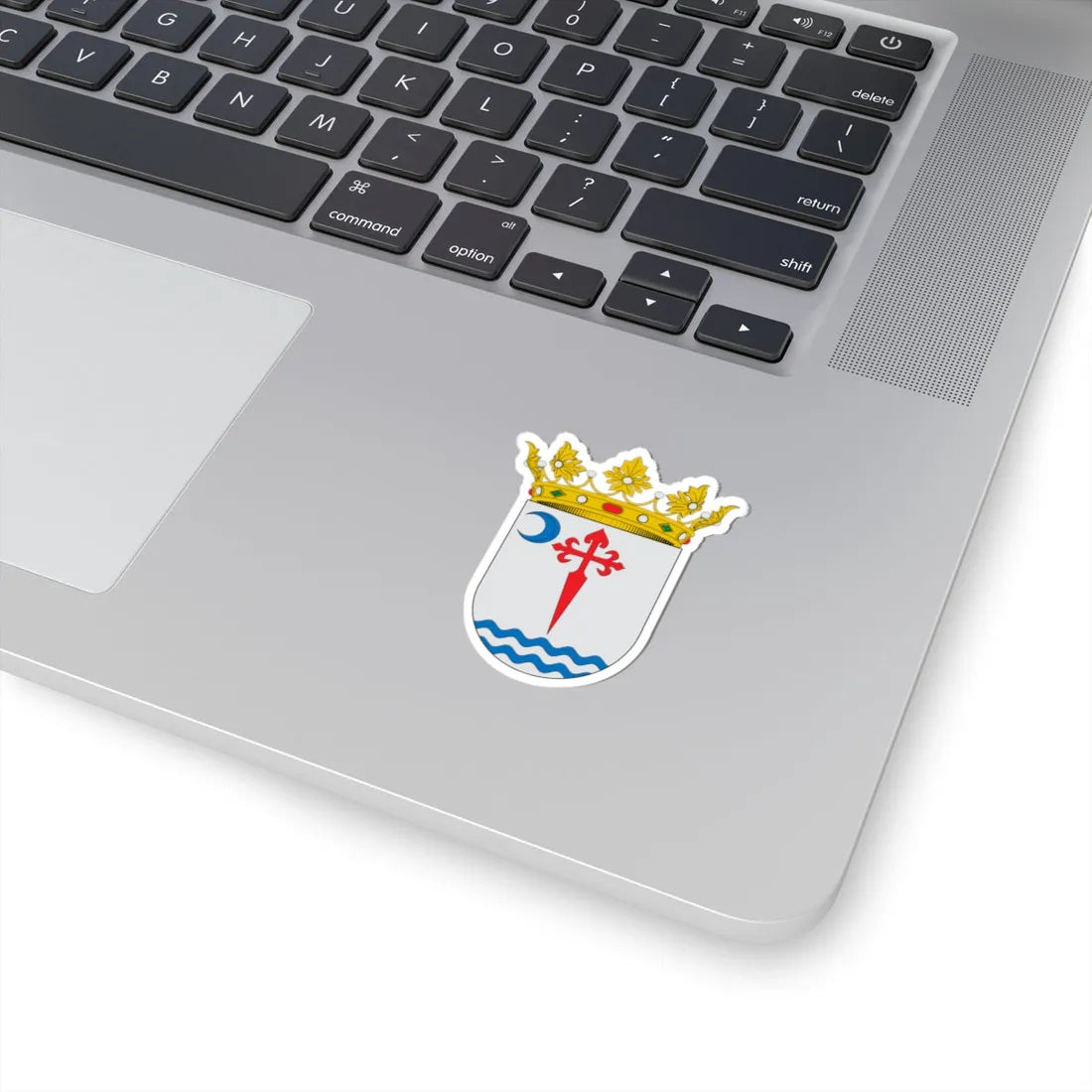 Escudo de Abarán (Spain) (Coat of Arms) STICKER Vinyl Kiss-Cut Decal - The Sticker Space